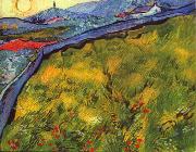 Vincent Van Gogh The Wheat Field oil painting on canvas